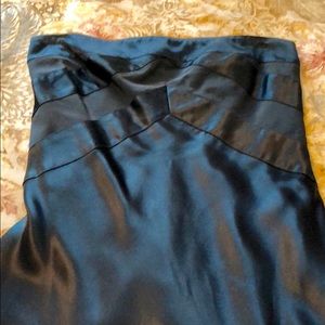 Black strapless Banana Republic dress